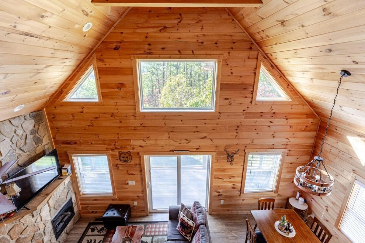 Twin Oaks Cabin Брайсон-Сити Экстерьер фото