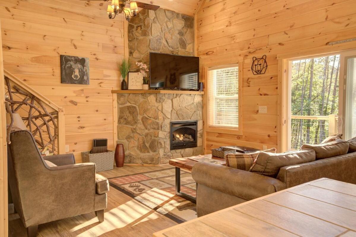 Twin Oaks Cabin Брайсон-Сити Экстерьер фото